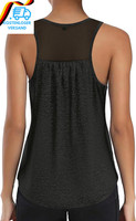 Damen Sport Tank Top Fitness Gym Locker Running Yoga Oberteil Sommer Baumwolle W