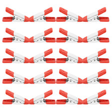 30 Pezzi Clip Multifunzione per Tenda Morsetto a Molla in Acciaio Morsetti per Tenda a Tettoia in Metallo