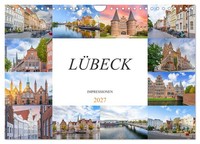 "Calendar 2027 · US Version · LüBeck Impressions (Wall Calendar 2027 12\" × 8\" Lan"