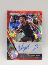 Elyjah Goss Rookie Auto - Red Ice Prizm - 2021/22 Panini Prizm Draft Picks Auto