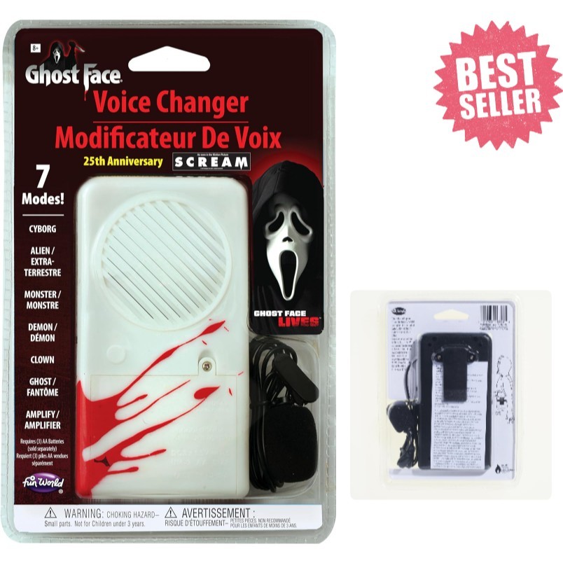 Dr. Cavié Ghost α Ghost Face 25th Anniversary Deluxe Voice Changer | eBay
