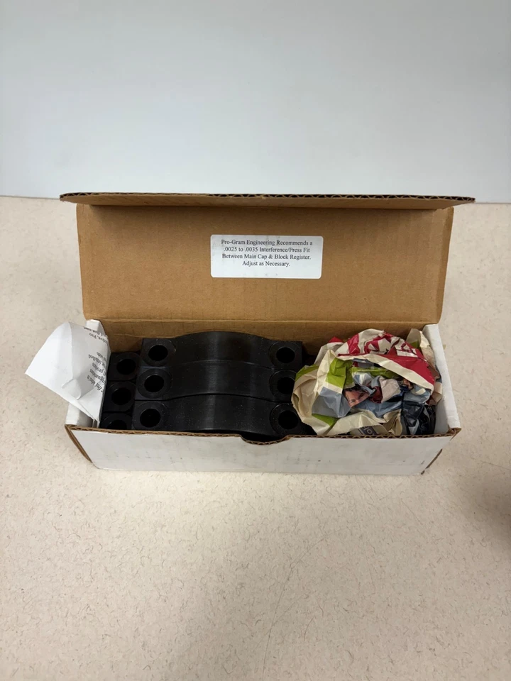 Pro-Gram Engineering Corp Center Main Caps - SBC SB350CFS4 - Image 2 of 2