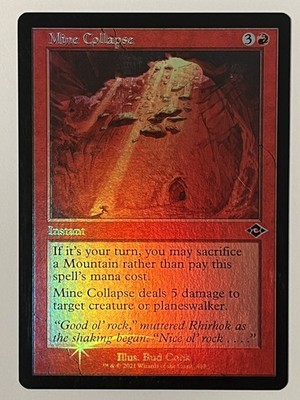 Mine Collapse (Retro Frame) Modern Horizons 2 Foil MTG NM