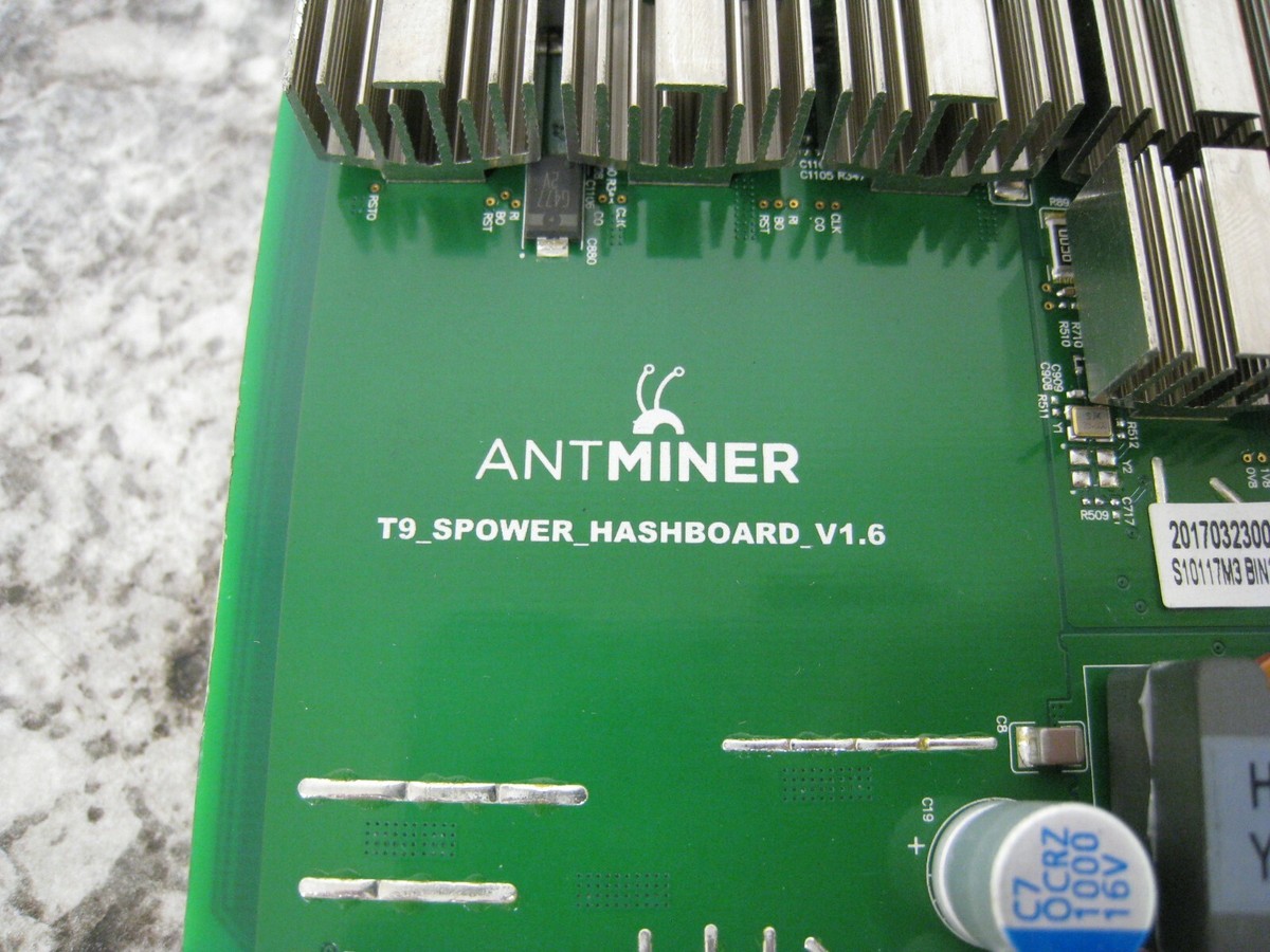 Bitmain Antminer T9 SPOWER HASHBOARD V1.6 Bitcoin Miner Hash Board Free  Shipping
