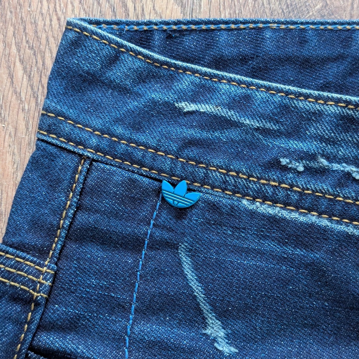 Adidas Originals Blue Collection Men's Jeans Blue 100