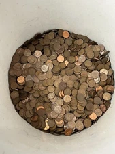 50 lbs Pre 1996 Canadian Copper Pennies 98% Pure Copper Bullion Errors Varieties