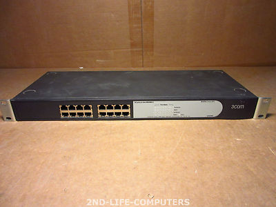 3com 3C16470B Baseline Switch 2016 10/100Mbps Network Switch AUTO MDI/MDIX