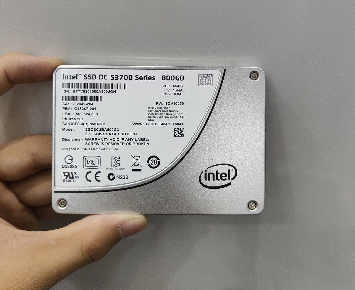 S3610 Series Ssd Intel 800gb Dell Inch Solid State Drives Intel