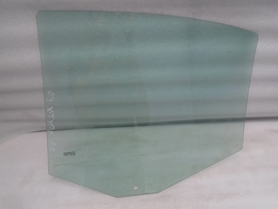 Jaguar X-Type 2002-2008 puerta trasera derecha pasajero ventana vidrio OEM DK807250 Foto 4 de 4