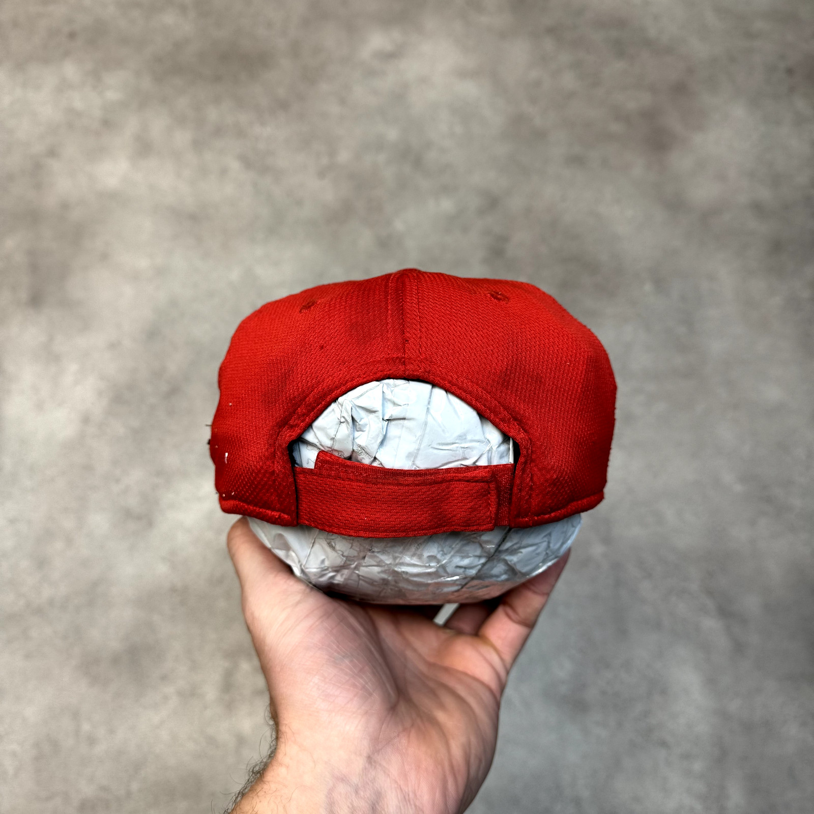 LA Angels Baseball Hat Kids MLB OC Sports Vintage USA Cap Strap Back Red image 5