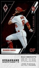 2022 Panini Chronicles Phoenix 2 Brandon Marsh RC Angels Baseball Card