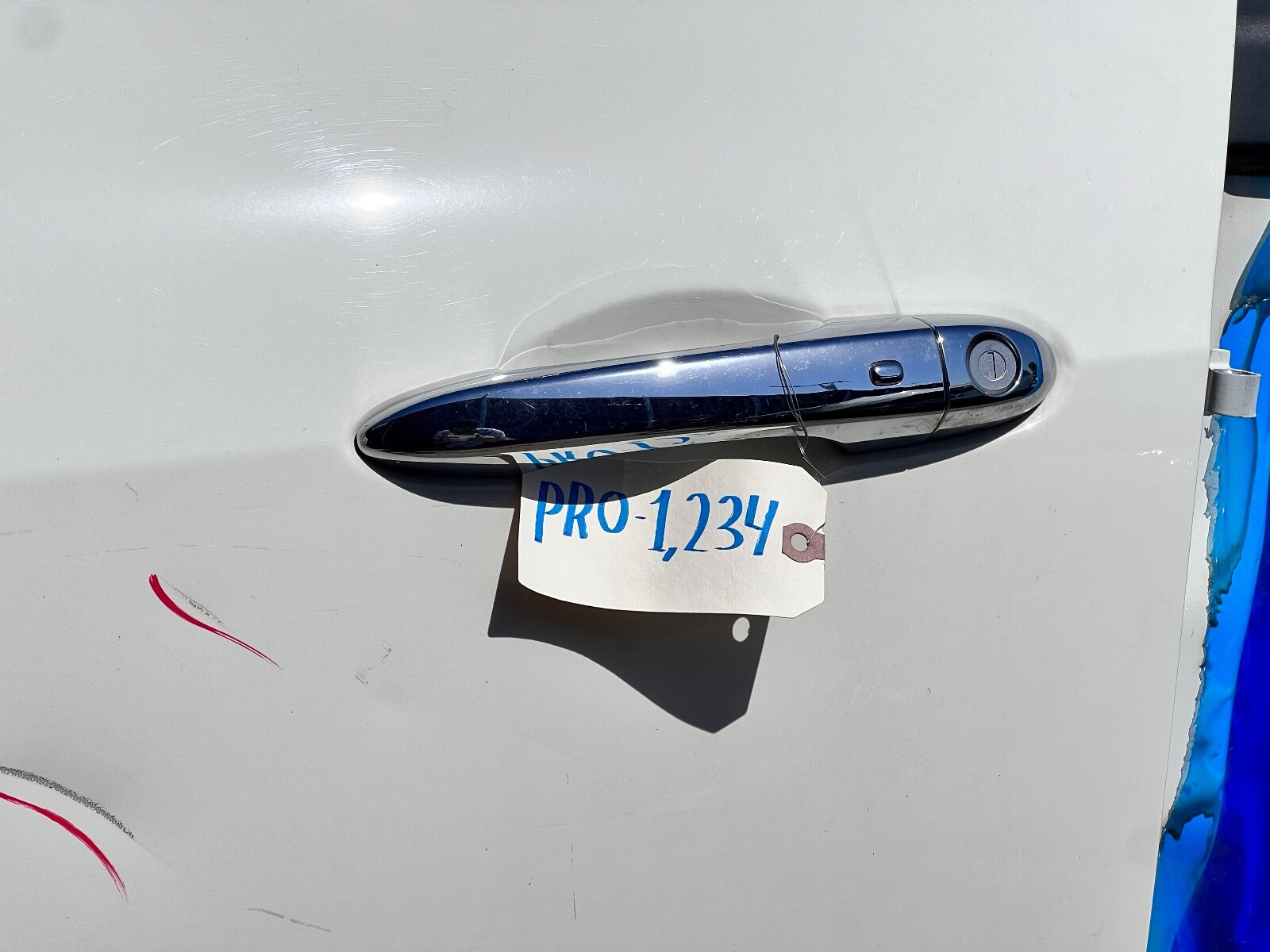 2014-2020 MASERATI GHIBLI M157 Left Driver Side FRONT DOOR SHELL WHITE OEM