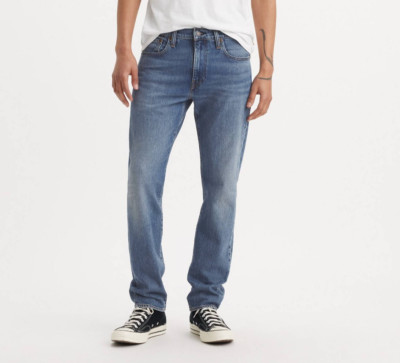 Levi's Premium 502 Taper Fit Flex In Plain 33, 42 Denim Jeans Light Wash Stretch