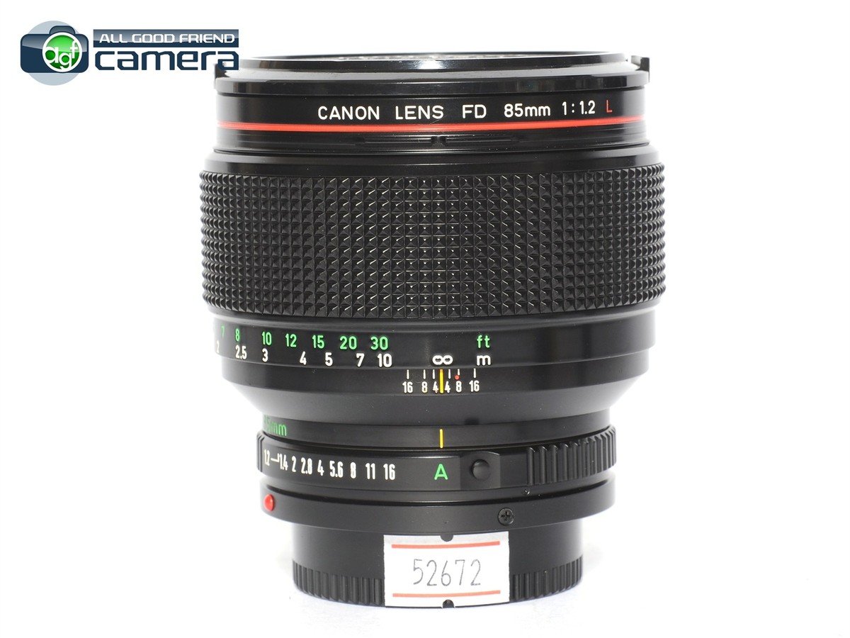 Canon FD 85mm F/1.2 L Lens *MINT* | eBay