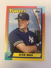 1990 Topps Traded Kevin Maas New York Yankess 
