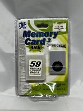 Hip Gear 4 MB Nintendo Memory Card for GameCube NEW