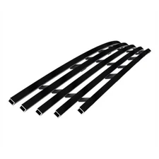 Fits 1999-2003 F-150/Expedition 4WD Bumper Black Stainless Steel Billet Grille