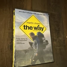 —The Way— DVD— New With Damaged  Case Damage During Previous Shipping