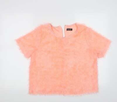 Select Damen orange Polyestermischung T-Shirt Größe 16