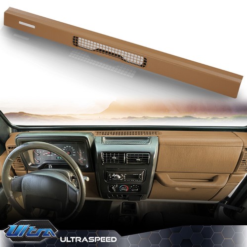 Dash Top Cover Defrost Vent Bezel Trim Tan Fit For 19972006 Jeep
