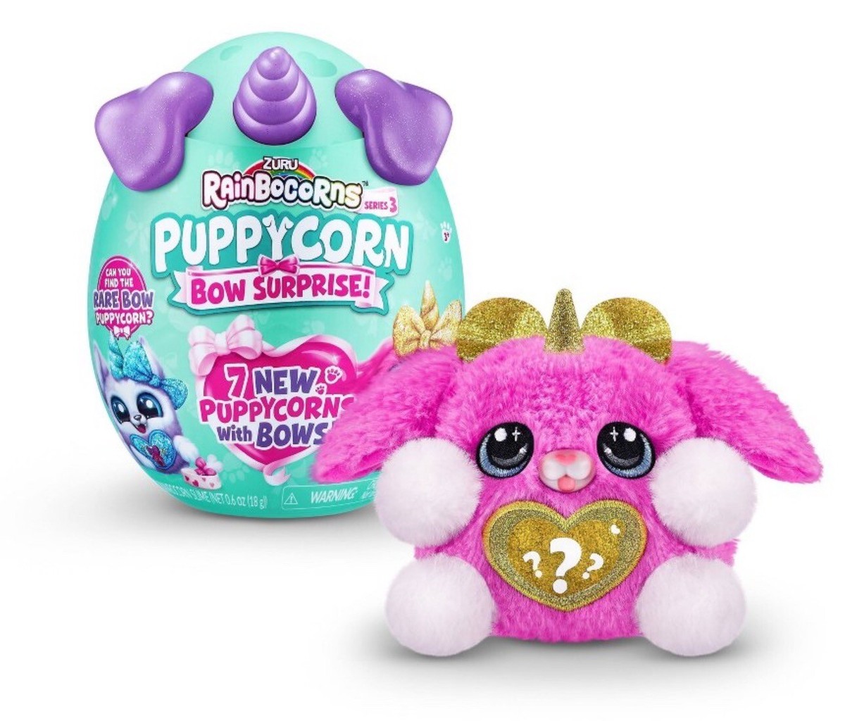 Rainbocorns Axolotlcorn Surprise De ZURU (Flowy), Peluche Coleccionable Para Niñas Mayores De 3 Años