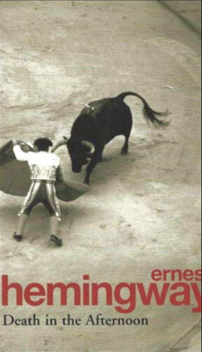 Death in the Afternoon New Book, Ernest Hemingway,