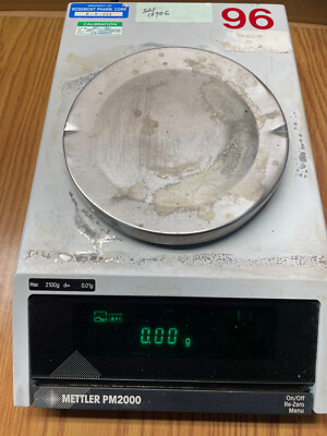 Mettler digital lab scale balance analytical PM2000 PM 2000 g 00 mg lab xdz