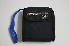 Nintendo Game Boy Advance SP Travel Pouch / Case - Black from Japan / Rare / GBA