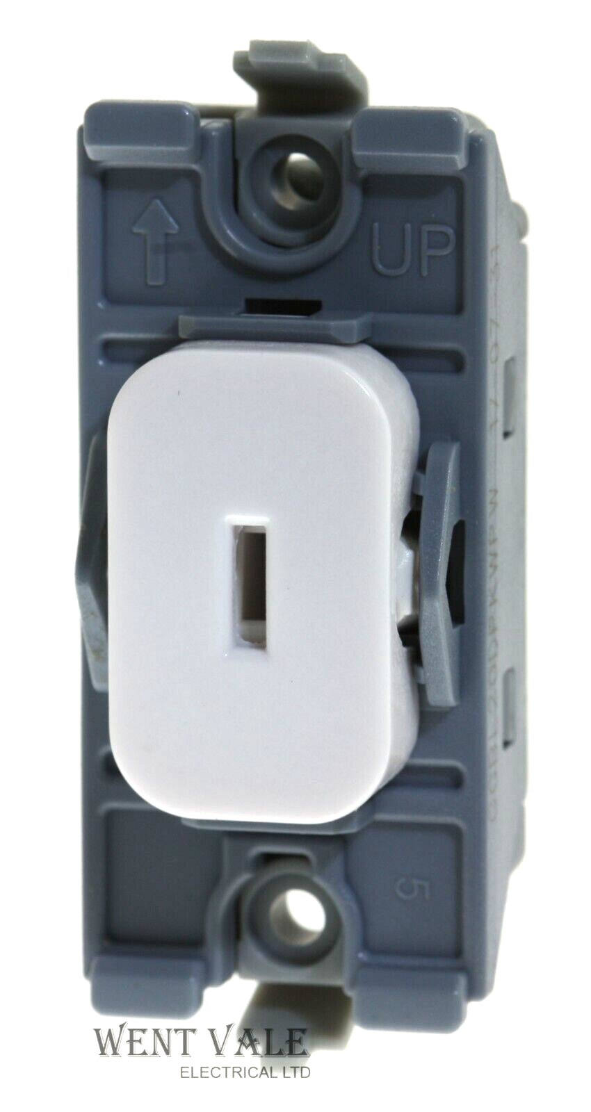 Schneider Lisse Grid Range  GGBL20DPKWPW  20a Double Pole Key Grid Switch Module
