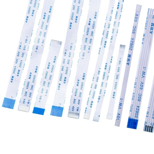 FPC FFC Ribbon Cable Flat Lead 0.5mm Pitch, 4-20 Pin, Type A, 60-300mm Length