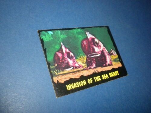 OUTER LIMITS trading card #18 Bubbles Inc. 1964 tv horror sci-fi PRINTED IN USA - Picture 3 of 6