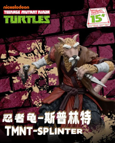 JOYTOY 1/18 TMNT SPLINTER APRIL ONEIL New instock - Picture 4 of 27