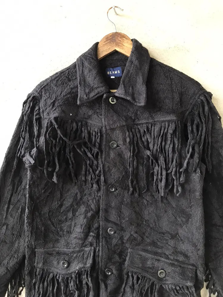 Beams Japan patchwork Utility Western Cowboy Jack… - image 5