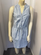 GAP LIGHT BLUE DENIM DRESS XS