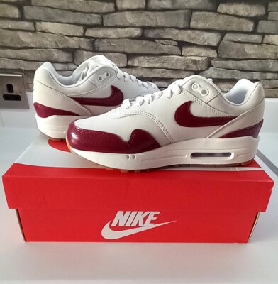 Ladies Girl's Size Uk Nike Air Max LX Whitte Red Croc FJ3169