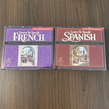 Learn To Speak Spanish & French The Complete Interactive Learning Solution