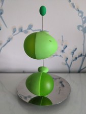 Alessi Lilliput Salt & Pepper Shakers On Stand Green New