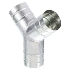 3" 3 Way Duct Splitter Y Connector Air Vent Duct Hose Exhaust Pipe Adapter