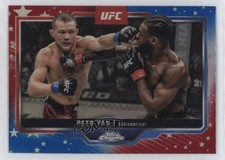 2025 Topps Chrome UFC Red & Blue Refractor Petr Yan #116 0y59