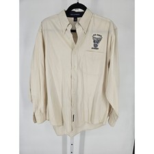 Port Authority Air Force Academy Embroidered Long Sleeve Button Up Shirt Size M