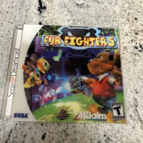 Fur Fighters (Sega Dreamcast) Completo En Caja con Cubierta Lenticular - Aut&eacute;ntico🔥🔥
