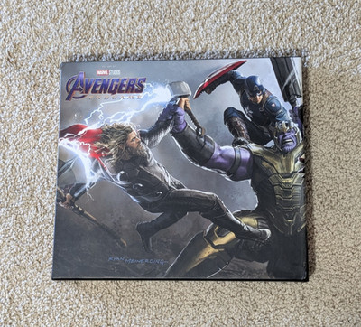 Marvel's Avengers Endgame Art of the Movie Art Book MCU Slipcase Hardcover