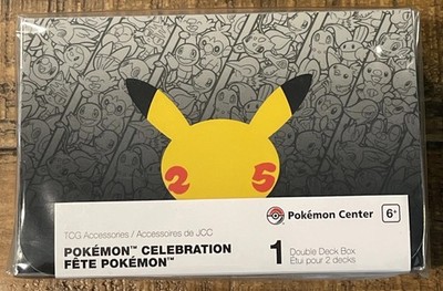 Pokemon Celebration (25th Anniversary) Double Deck Box - Pokemon Center SEALED