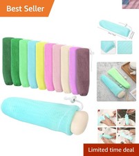 Organic Loofah Soap Saver Pouch - Exfoliating Mesh for Luxurious Shower Routine