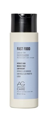 Fast Food Leave On Conditioner, 8 Fl Oz, White