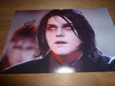 GERARD WAY signed 12X8 Foto MY CHEMICAL ROMAN...