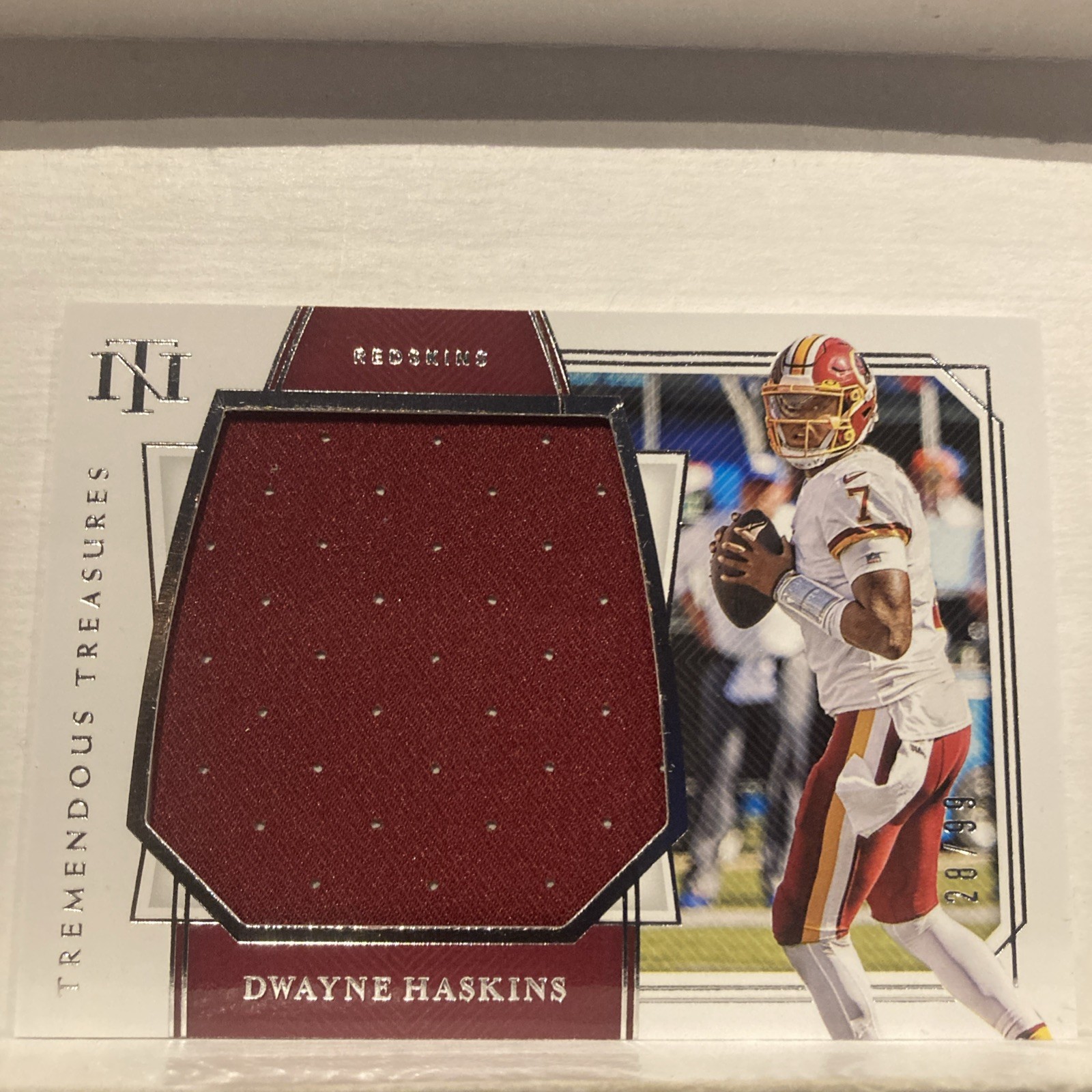 Dwayne Haskins Panini National Treasures Tremendous Treasures Rookies #TT3 Base
