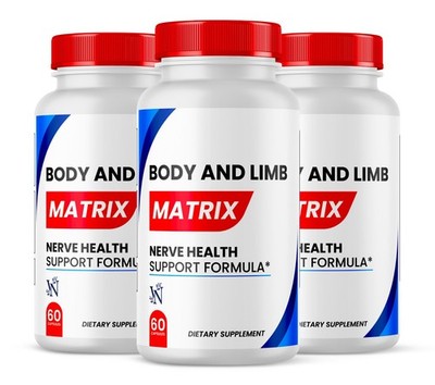 Body and Limb Matrix Nerve Health Support Formula for Neuropathy and Nerve 180CT