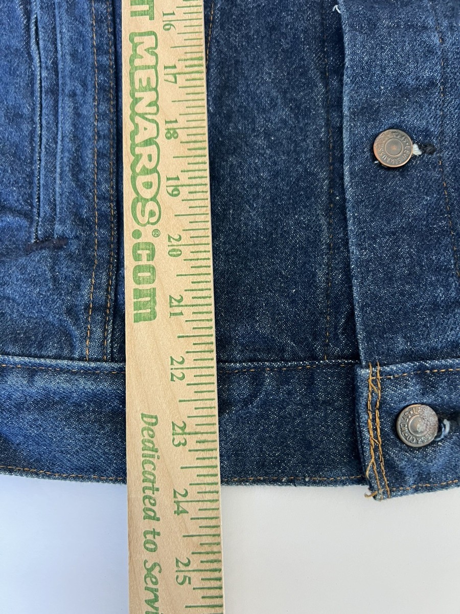 1984 Levi's Olympic Team USA Los Angeles Denim Jean Jacket sz 38