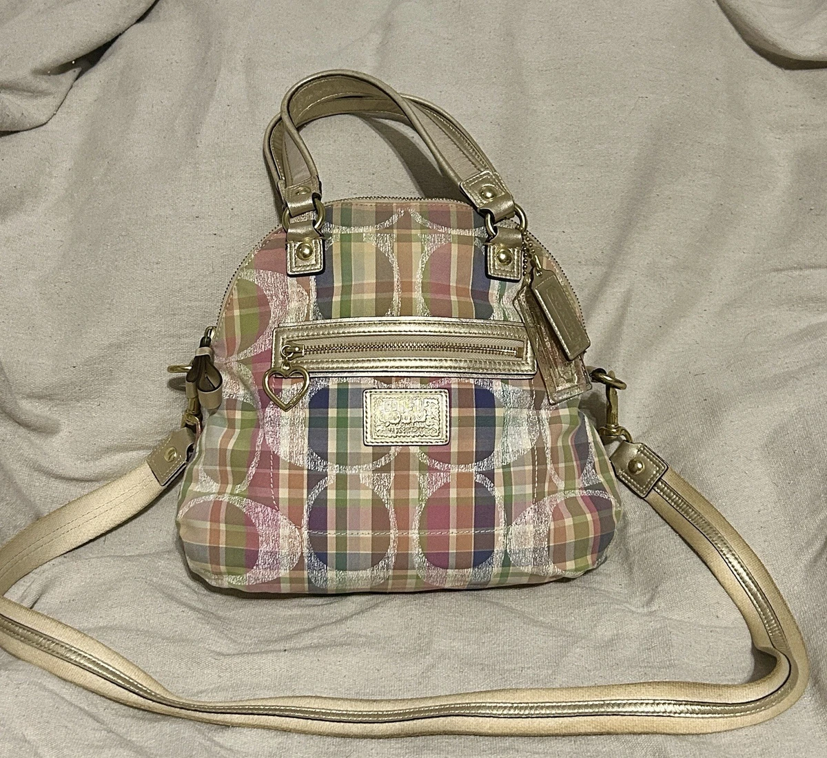 Coach Poppy Plaid Crossbody Bags & Handbags for Women for sale | eBay